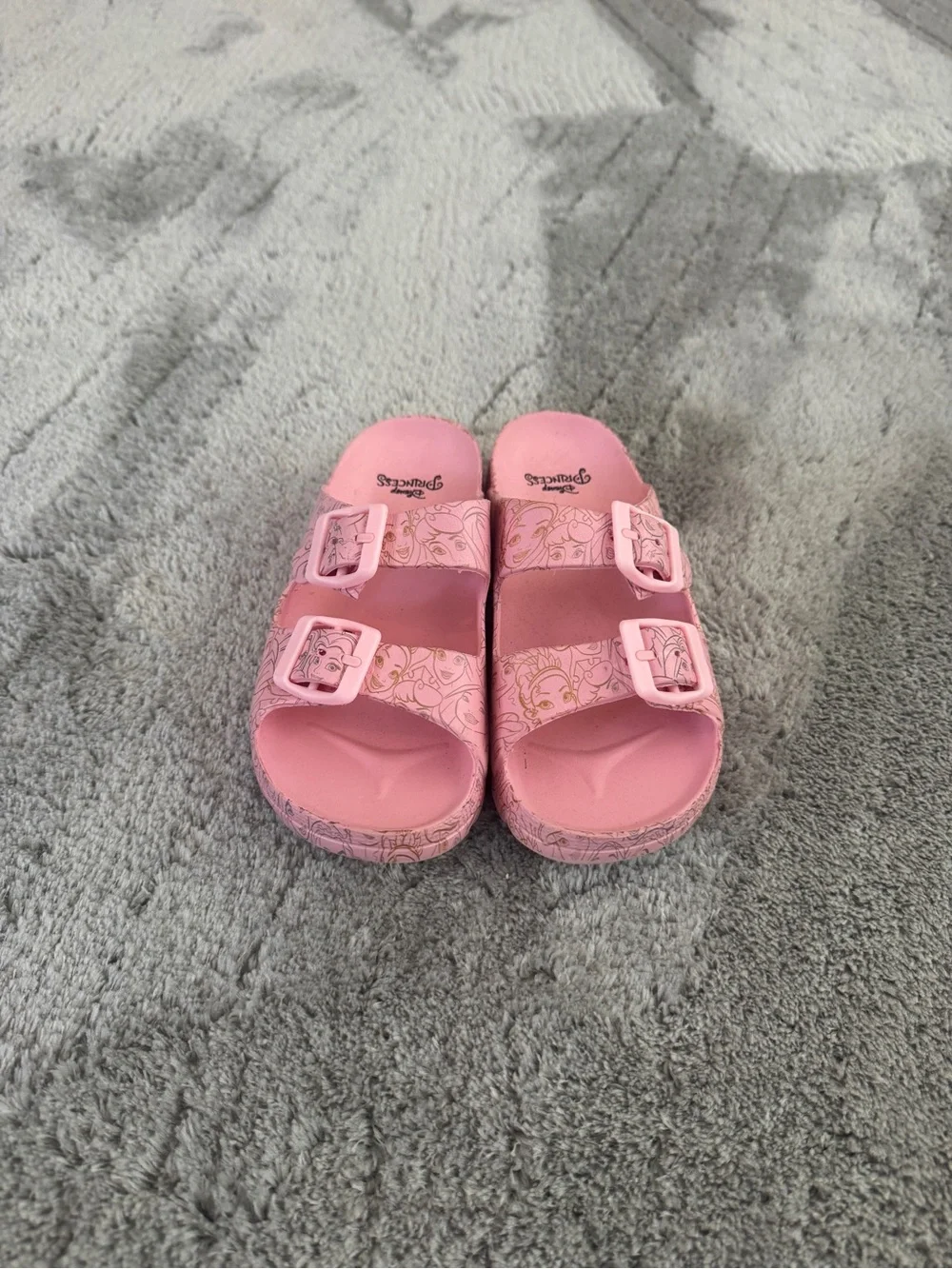Disney Princess Pink Buckle Sandals
